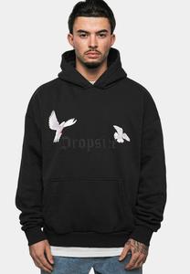 Толстовка Heavy Doves Dropsize, цвет washedblack