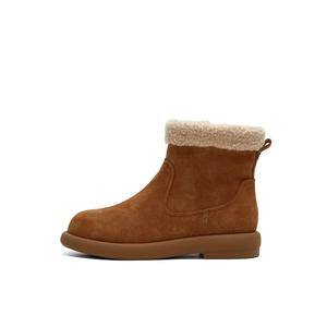 PT'SON Термические короткие снегоступы женские коричневые, цвет Brown