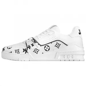 LOUIS VUITTON Кроссовки Low Top для скейтбординга мужские белые