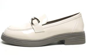 Mulinsen Лоферы женские черные бежевые, цвет Beige