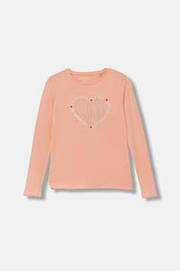 Лонгслив Guess, оранжевый