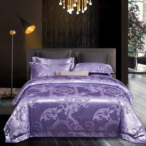 3FLQOOPP Комплект постельного белья сатиновый шелковистый золотисто-серый Color 19