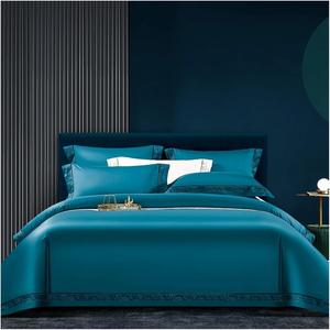 Zixmix Комплект постельного белья из египетского хлопка 1500TC с вышивкой JM-021