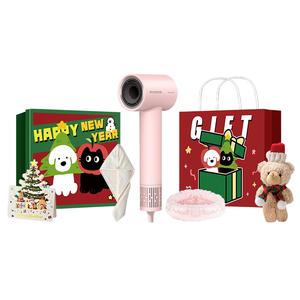 Фен 1600W горячий и холодный воздух низкотемпературный уход высокая мощность бережная укладка компактный портативный унисекс FH6370 FLYCO