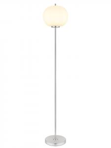 Напольная лампа "BLACKY I" серебристого цвета