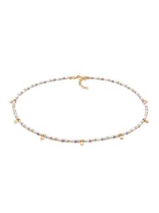 Elli Колье из двухцветного диска из серебра 925 пробы