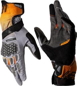 Водонепроницаемые мотоциклетные перчатки Leatt adv hydradri 5.5, Black/Gray/Orange