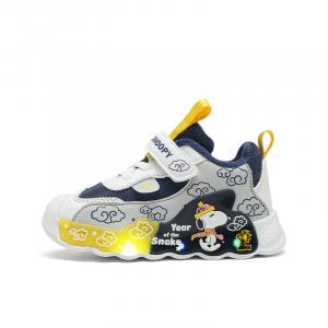 Нескользящая детская обувь среднего размера для повседневной носки SNOOPY, синий