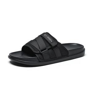 Wolves • Family QUNLANGSHIJIA Устойчивые к запаху и истиранию слайдеры Men's Black