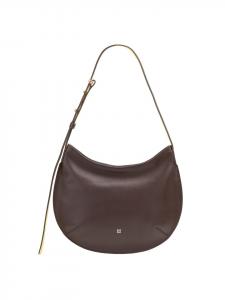 DuDu Сумка через плечо Hispani, кожа, 34 см, кофейно-коричневого цвета