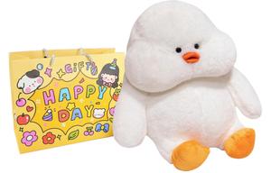 Милый плюшевый мишка Chubby Bear, высота 25см/35см/45см Mise, Duck Duck[Happy Day Shopping Bag]