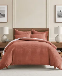 Комплект постельного белья из 2 предметов с текстурой «облачная вафельная ткань», размер Twin/Twin XL Levtex, Adobe