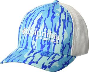 Кепка-ушанка унисекс для взрослых PFG Camo Mesh Columbia, Gulf Stream Mossy Oak Bottomland