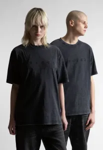 Футболка унисекс с принтом «осколок» Wasted Paris, Faded Black