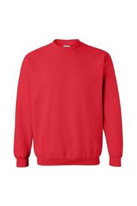 Толстовка с круглым вырезом из плотной смеси Gildan, красный