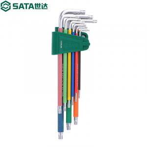 SATA 09702CH Серия Rainbow, набор из 9 специальных ключей в форме цветка с длинными отверстиями