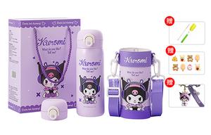Термостакан Sanrio, Kulomi (Cup Brush + Straw Brush + Random 3D Sticker *8 + Keychain)