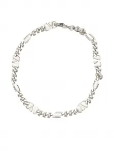 Браслет с логотипом VLogo Signature Valentino Garavani, серебристый