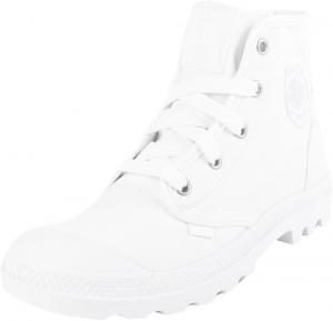 Женские ботинки Palladium Pampa Hi, веганские тканевые ботинки на шнуровке, белый