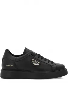 Кроссовки с логотипом Philipp Plein, черный