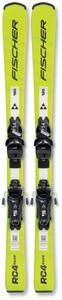 Новые юниорские гоночные лыжи Fischer RC4 2026 года, длина 100 см, с креплениями FJ4 GW CA JRS