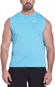 Футболка без рукавов Nike Men's Swim Rash Guard Dri-Fit, Blue Lightning