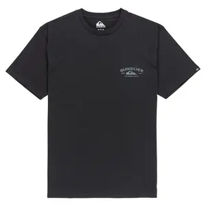 Футболка с коротким рукавом Quiksilver Anchor Lockup, черный