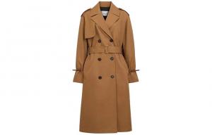 Женский тренч COACH, цвет Dark Khaki