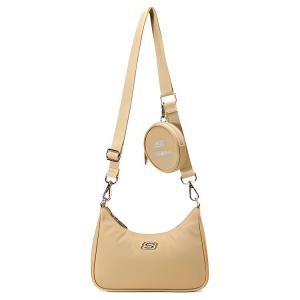Сумка через плечо LeSportsac Collaboration Fabric, кроссбоди Regular Unisex Beige Umber Skechers