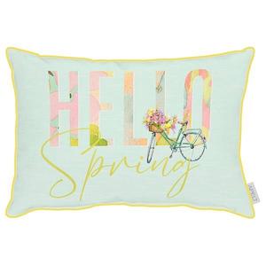 Декоративная подушка Apelt 6505, 35x50x10 см, светло-голубой