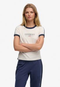 Superdry & Co Футболка из шерсти белая