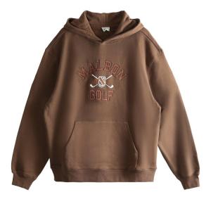 Худи Malbon Fesque Crest Hoodie, Brown