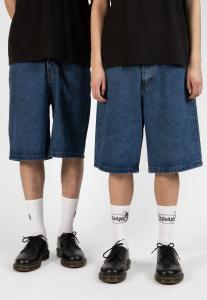 Джинсовые шорты PREY CASPER SHORT UNISEX Wasted Paris, цвет Washed Blue