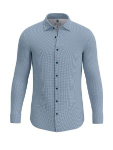 Рубашка DESOTO Slim fit Button Up, синий