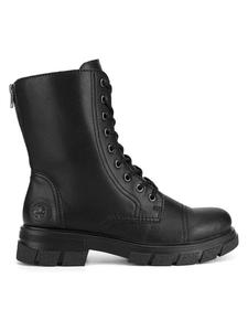 Ботильоны на плоской подошве Rieker, черный