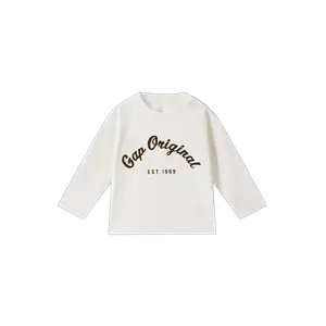 Футболка для младших школьников GAP, слоновая кость