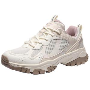 Антискользящие износостойкие низкие треккинговые туфли для женщин Ecru Pink TOREAD, бежевый белый розовый