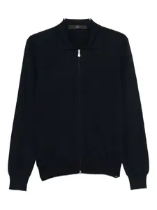 Кардиган с воротником на молнии Sapio, черный