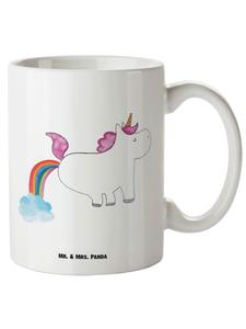 Кружка-пердеж "Единорог" XL, белая Mr. & Mrs. Panda
