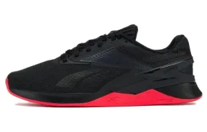 Кроссовки Reebok Nano X3 унисекс, Черный Красный