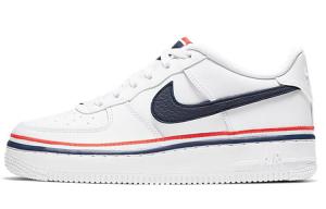 Кроссовки Nike Air Force 1 Low LV8 Ribbon White Blue GS