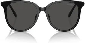 Женские солнцезащитные очки Swarovski Sk6023d овальной формы, Black/Dark Grey