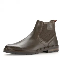 Сапоги гладкие кожаные Gabor, коричневый