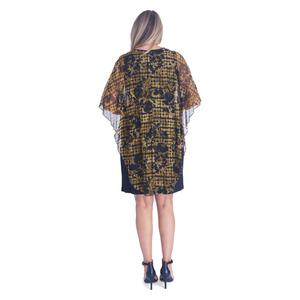 Женское платье с сетчатым наложением и связной одеждой Connected Apparel