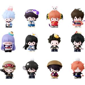 Gintama First Bullet Moe Play Series слепая коробка товары одиночная мистери-бокс/полная коробка 12 шт MAILEWEIMEI