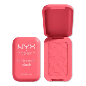 Прессованные румяна Buttermelt NYX Professional Makeup, U Know Butta (coral with gold glowy shimmer)