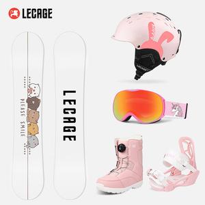 Детский сноуборд HEAD LECAIGE с быстросъемными ботинками и креплениями, шлемом и очками, 110 см (5 предметов)