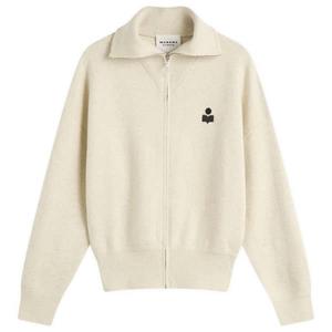 Куртка Étoile axelle на молнии Isabel Marant, светло-серый