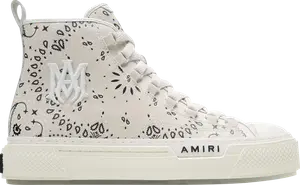 Кроссовки Amiri Wmns Court High 'Bandana - Alabaster', кремовый