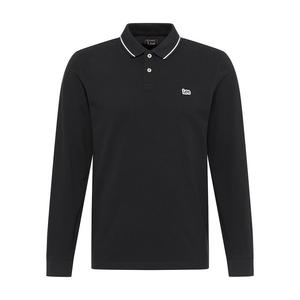 Поло с длинным рукавом Lee, черный